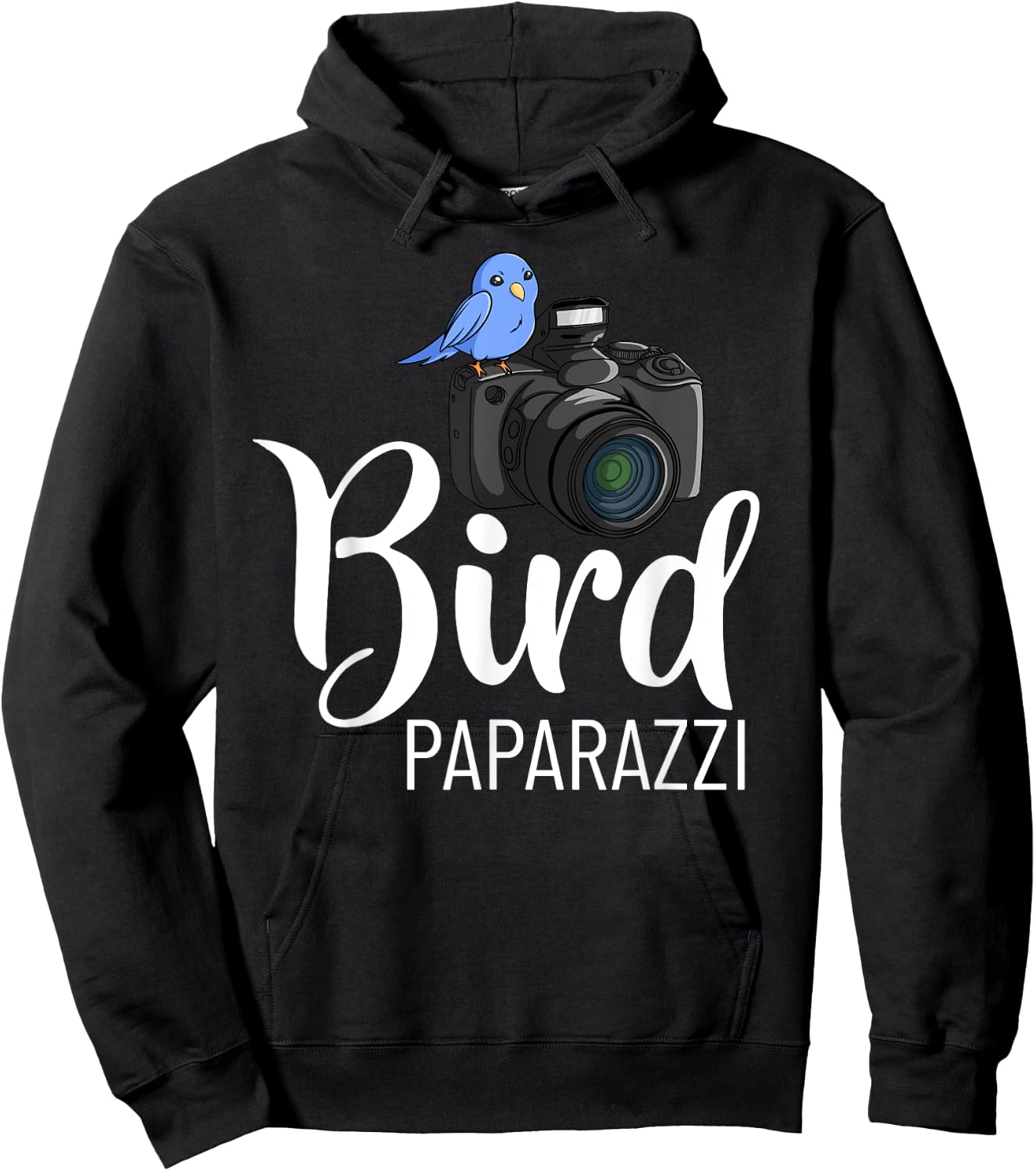 Bird Photography Lens Camera Photographer Hoodie - Hoodie | Black