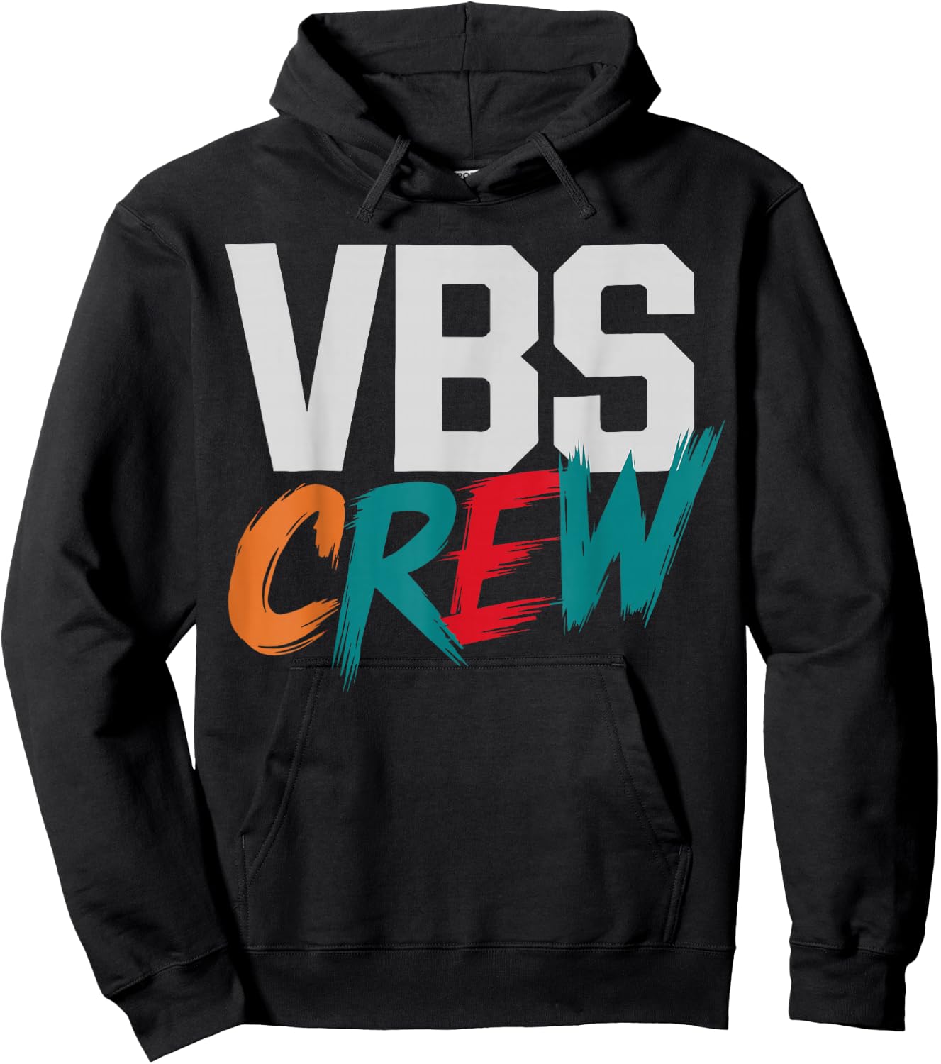 VBS Crew Faith-Based Gathering Sunday School Teacher Hoodie - Hoodie | Black