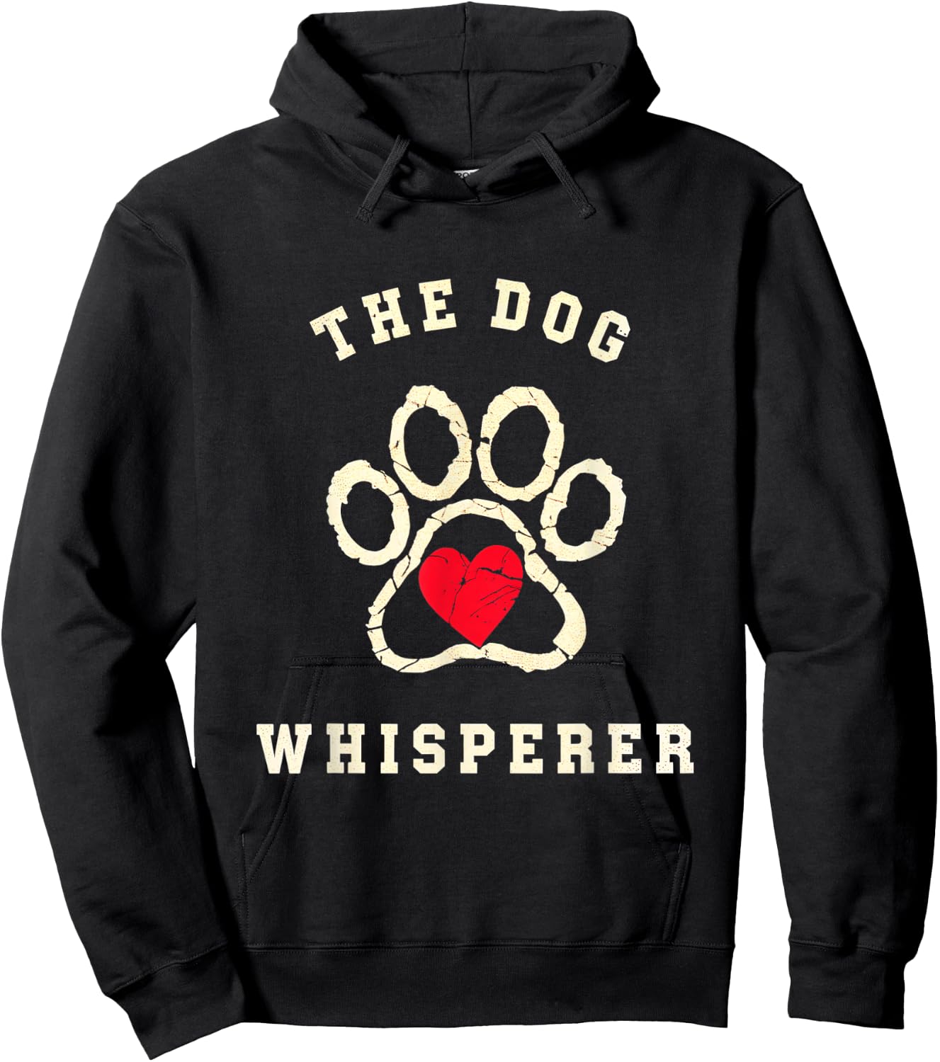 The Dog Whisperer Dog Lover Pet Owner Canine Care Men Women Hoodie - Hoodie | Black
