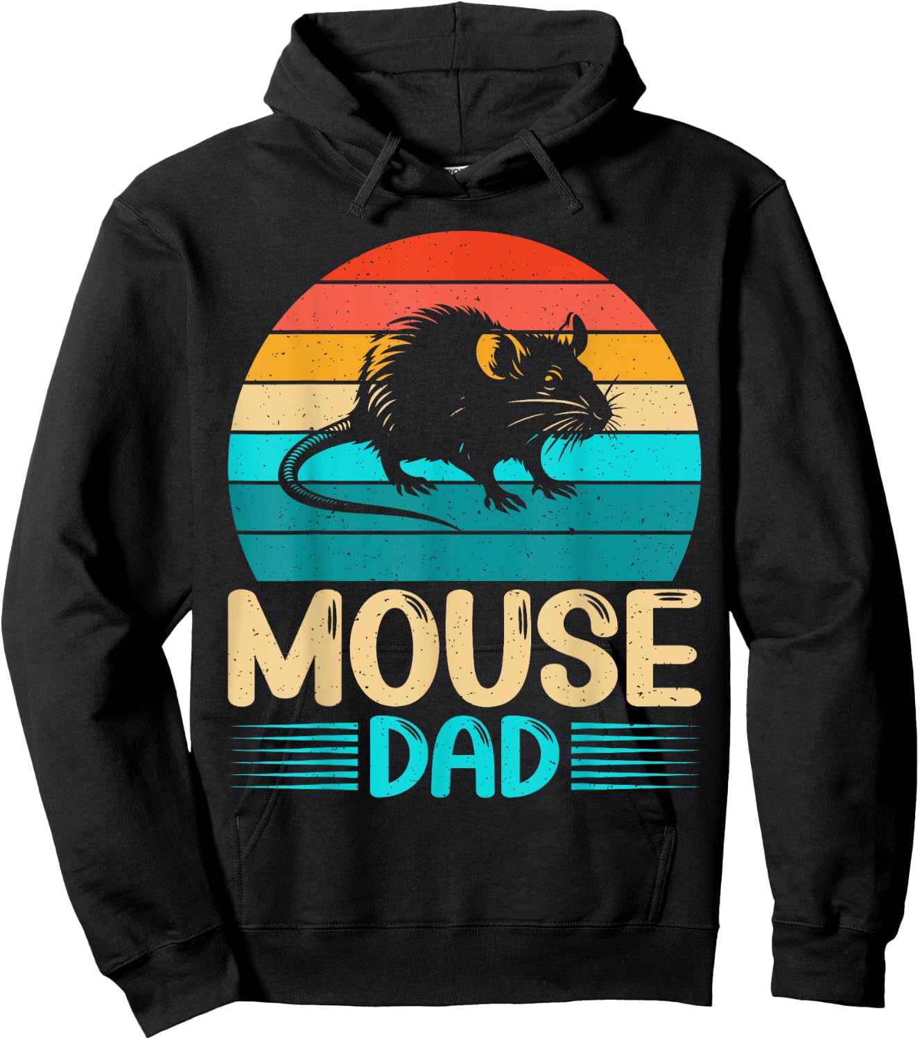 Mouse Dad Mouse Hoodie - Hoodie | Black