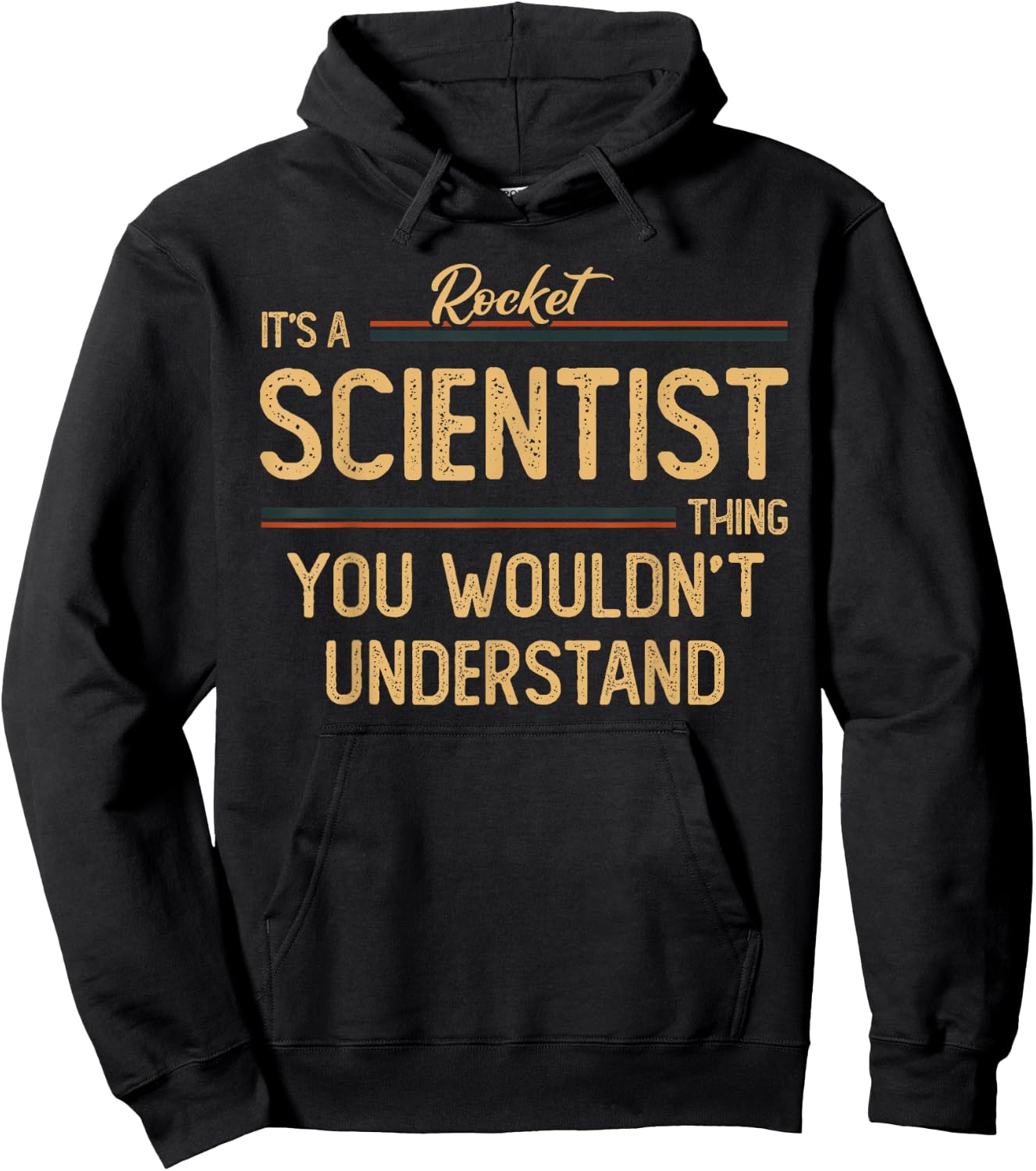 Rocket Scientist | Rocket Science Hoodie - Hoodie | Black