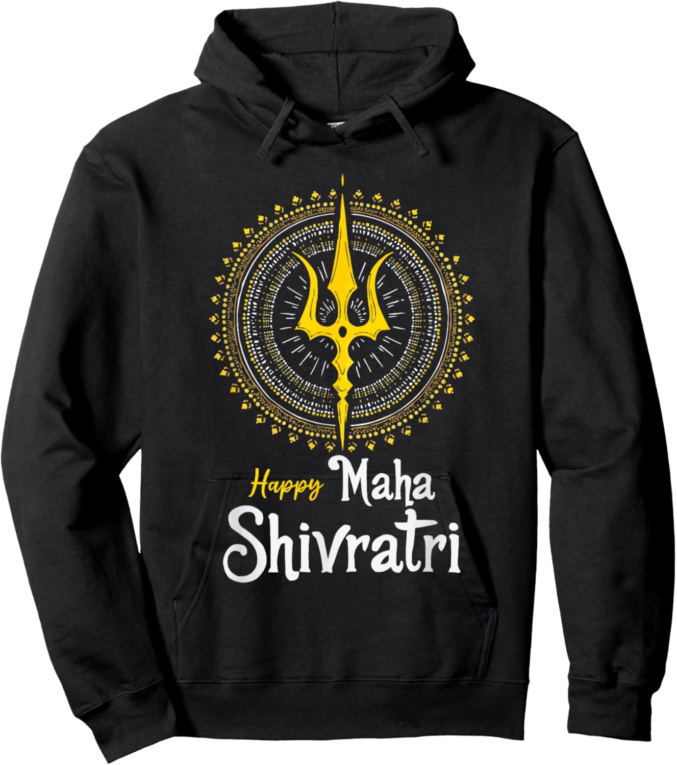 Maha Shivratri Hinduism Hindu Gods Lord Shiva Hoodie - Hoodie | Black