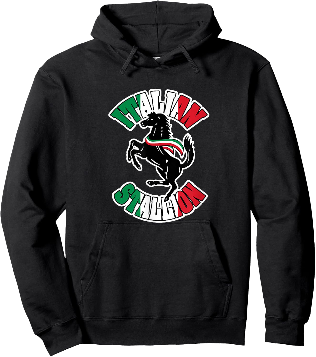 Italian Stallion Hoodie - Hoodie | Black
