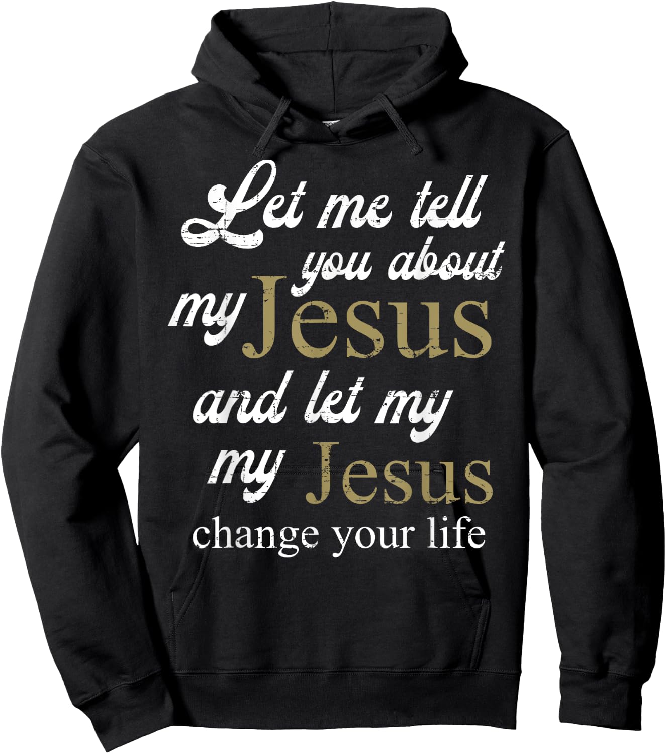 Let me Tell You About My Jesus Christ Bible Lover Cristian Hoodie - Hoodie | Black