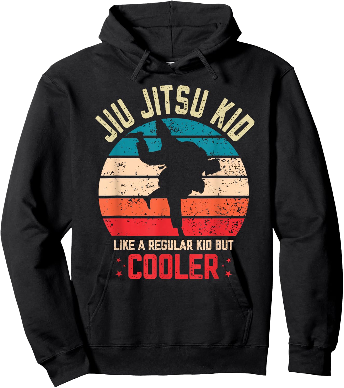 Jiu Jitsu Kid Martial Art BJJ Hoodie - Hoodie | Black