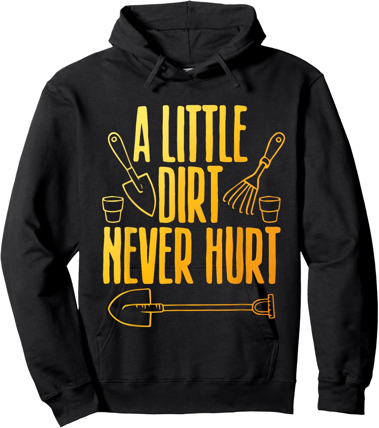 Cool Gardening Art Women Gardener Garden Plant Lover Hoodie - Hoodie | Black