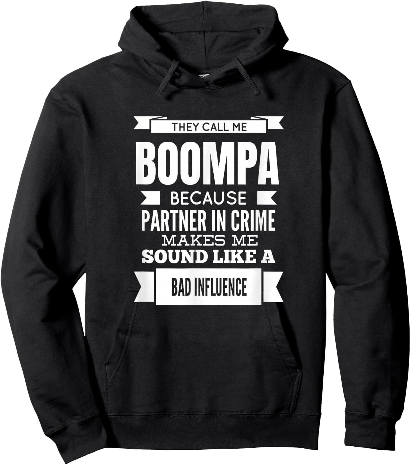 They Call Me Boompa Special Grandpa Hoodie - Hoodie | Black