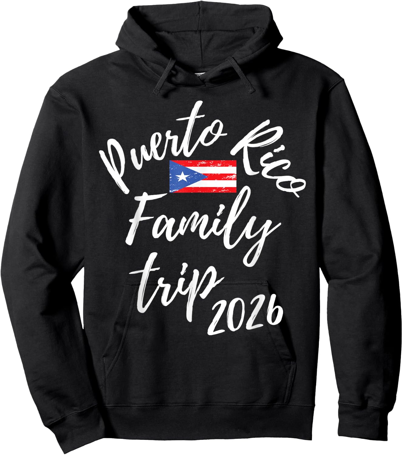 Puerto Rico Family Trip 2026 Vacation Fun Matching Group Hoodie - Hoodie | Black