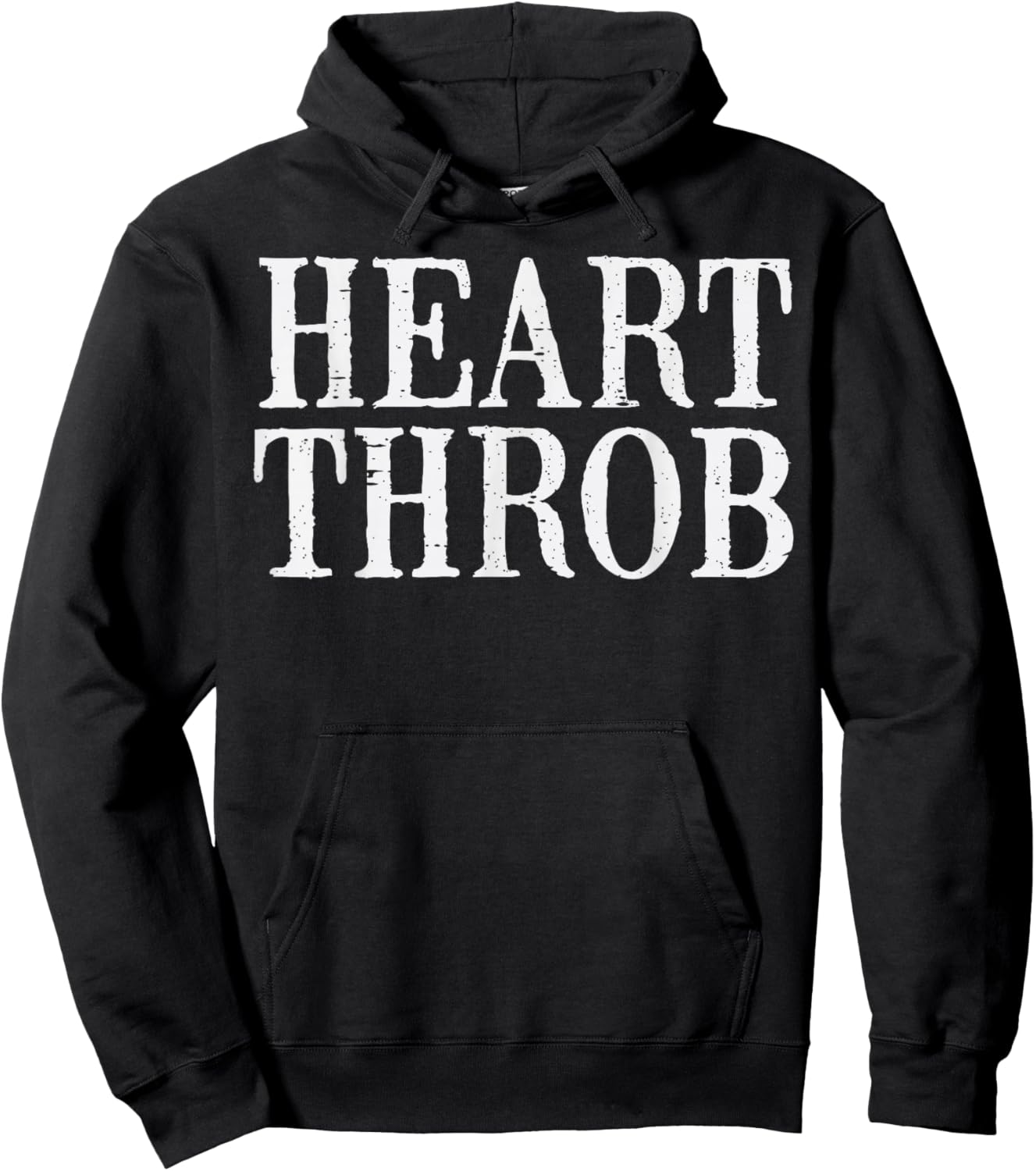 Valentines Day Heart Throb Funny Toddler Boys Kids Youth Men Hoodie - Hoodie | Black