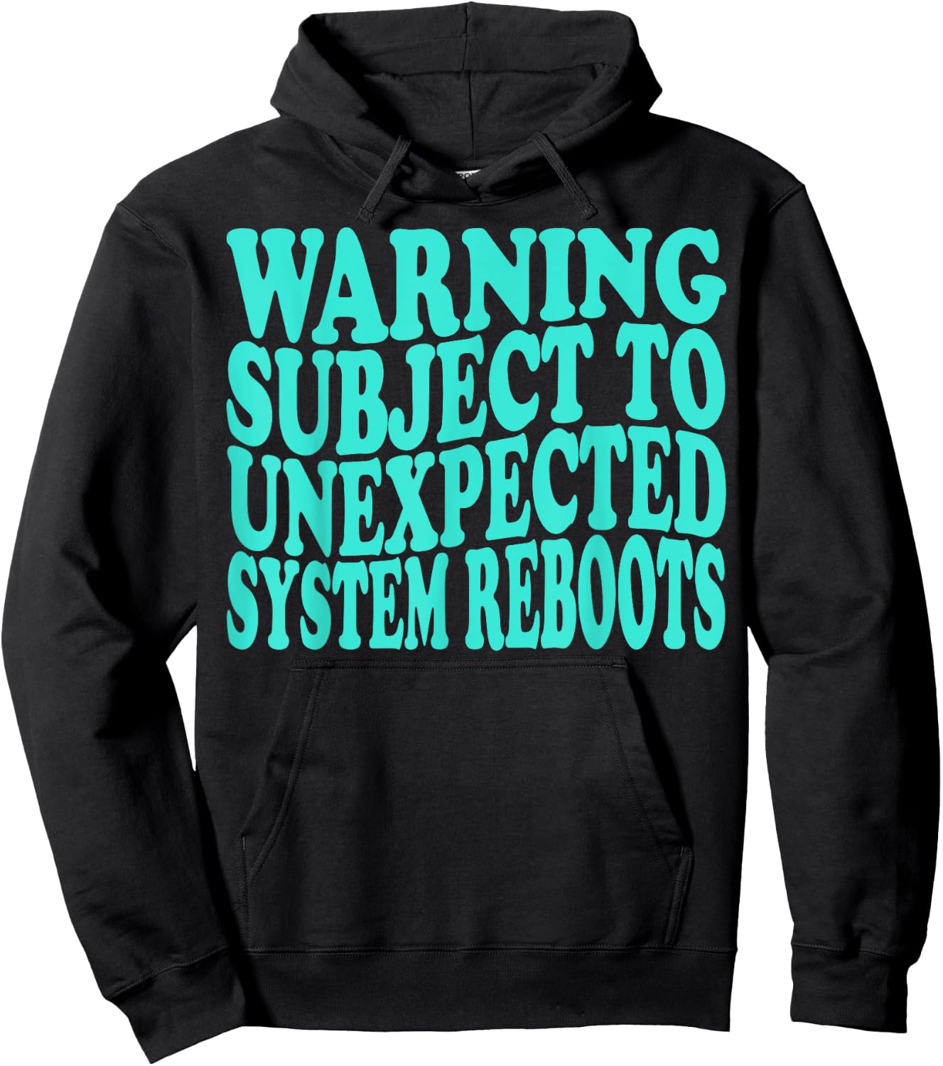Unexpected System Reboots POTS Dysautonomia Awareness Hoodie - Hoodie | Black
