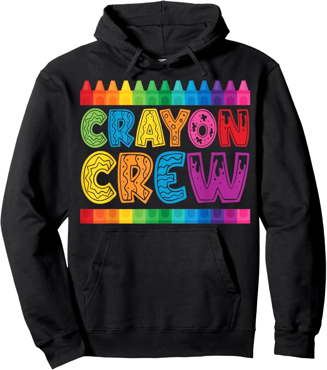 T-Shirt Hoodie - Hoodie | Black