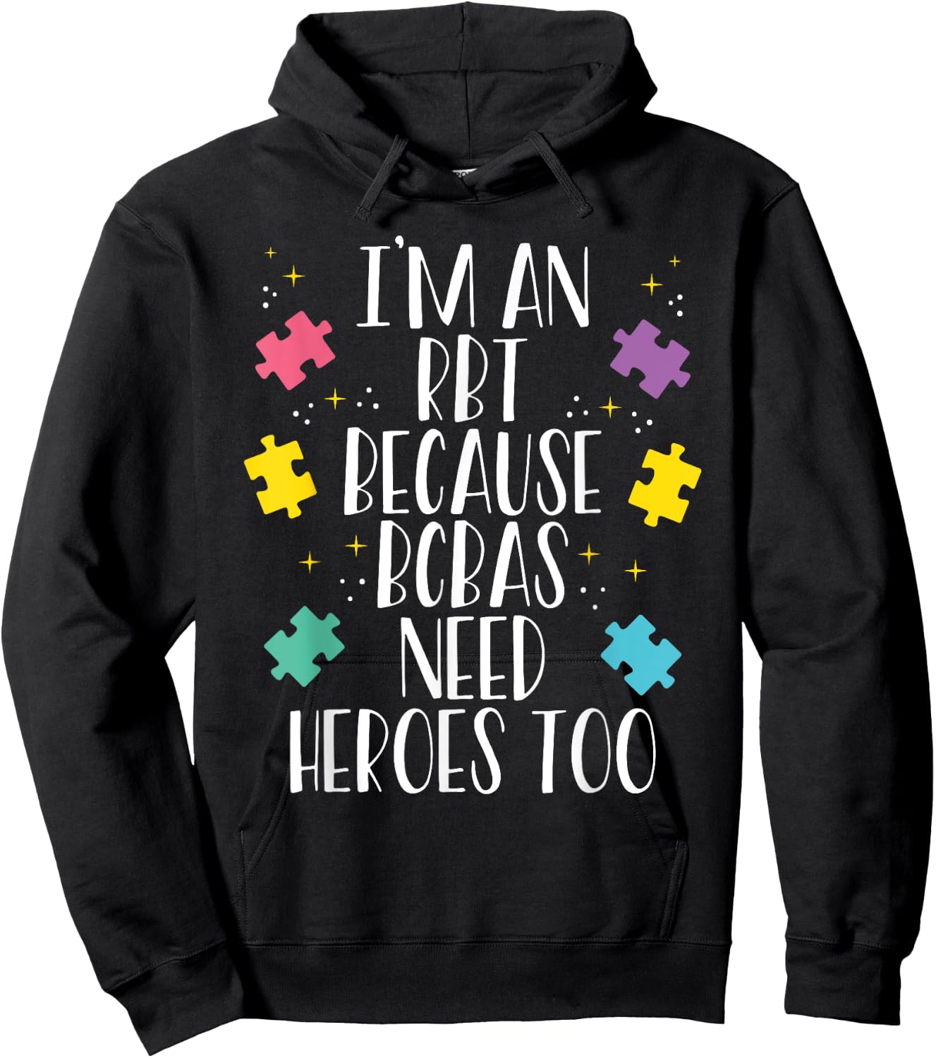 Registered Behavioral Technician ABA Therapist RBT Hoodie - Hoodie | Black
