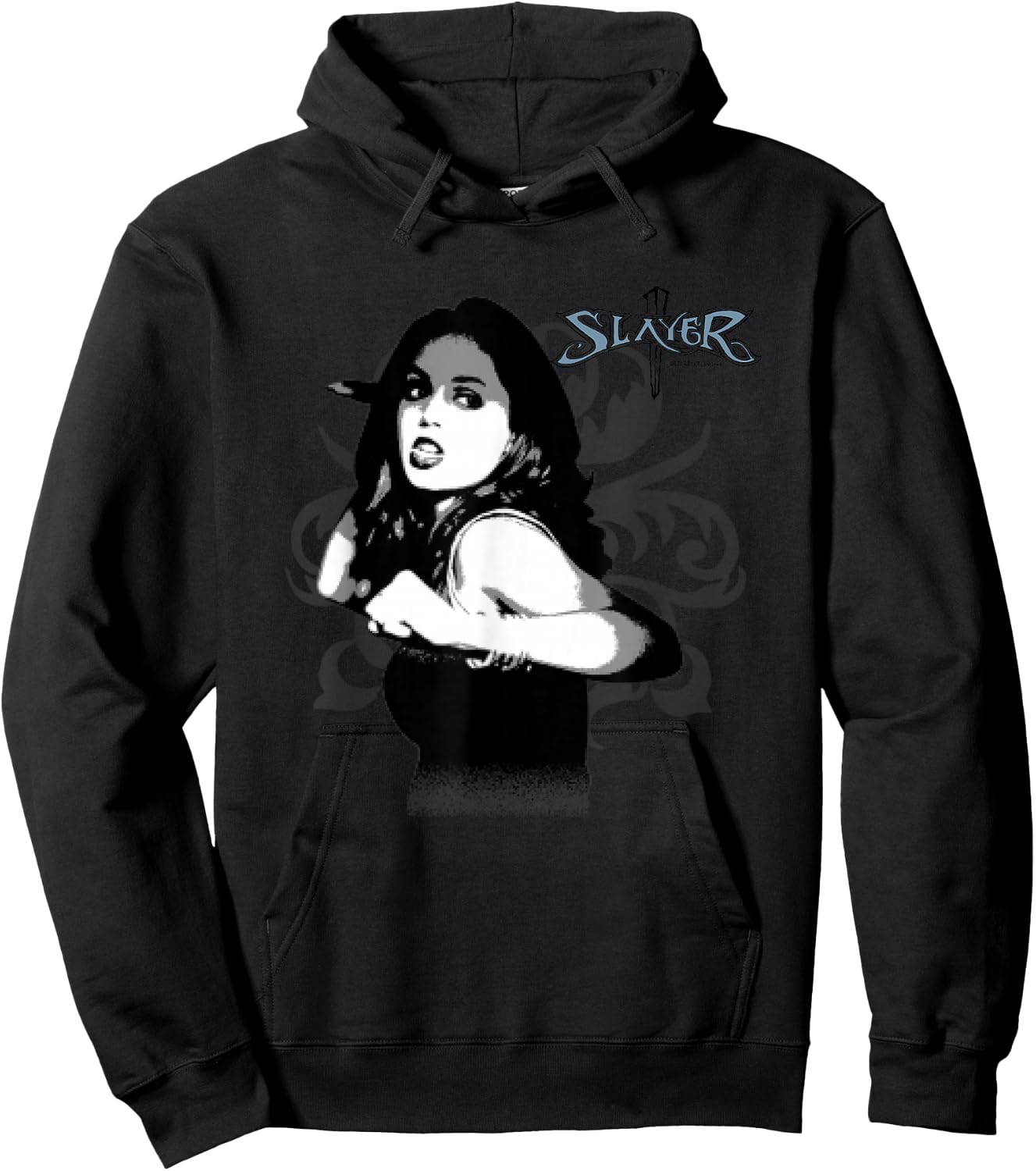 Buffy The Vampire Slayer Faith Nouveau Slayer Portrait Hoodie - Hoodie | Black