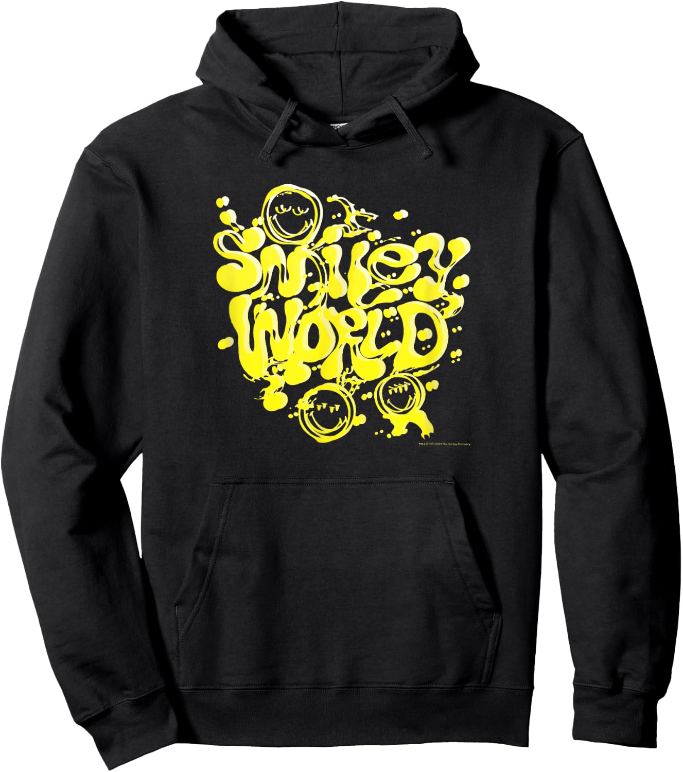 Smileyworld Yellow Hoodie - Hoodie | Black