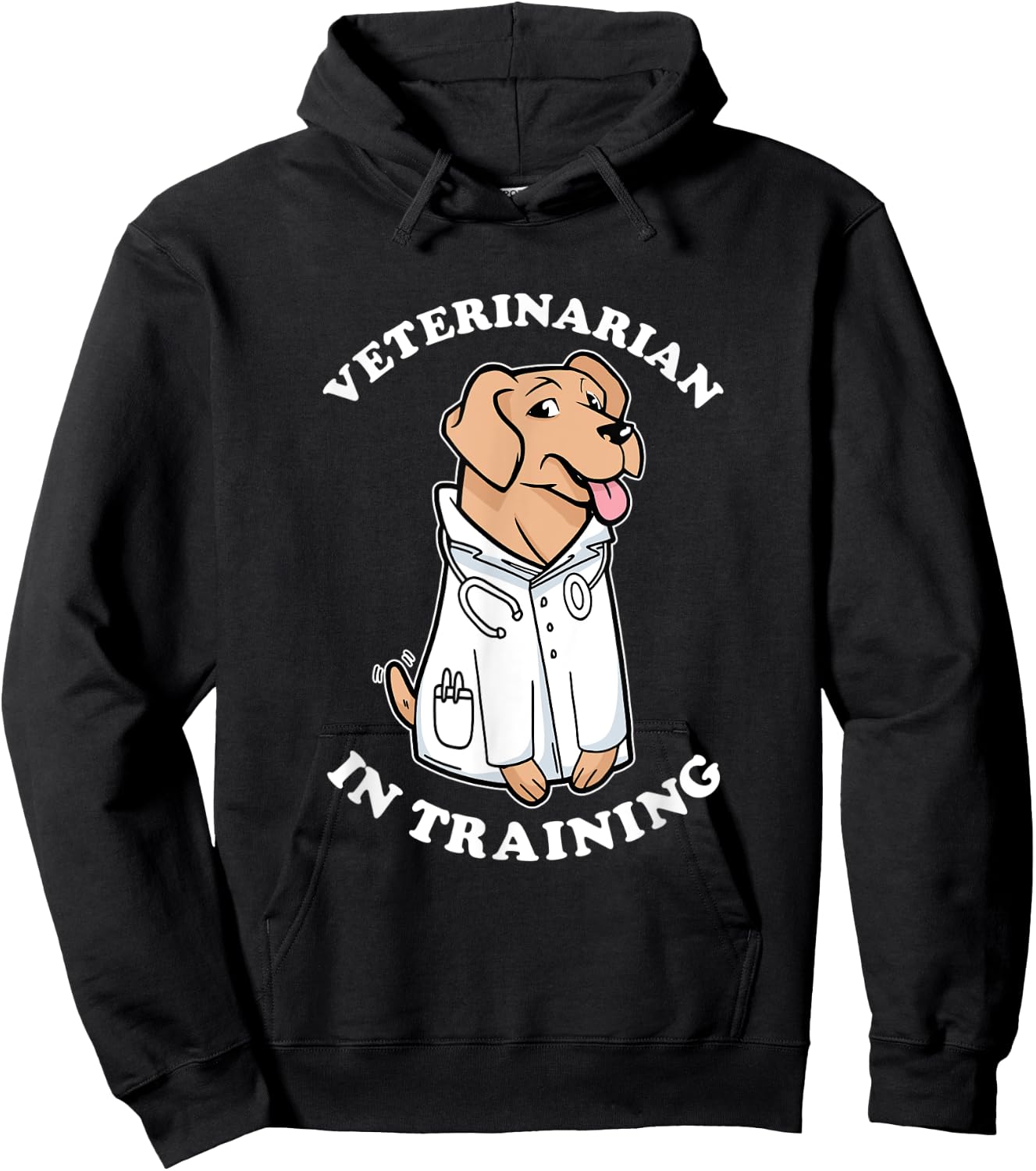 Veterinarian in Training Hoodie - Hoodie | Black