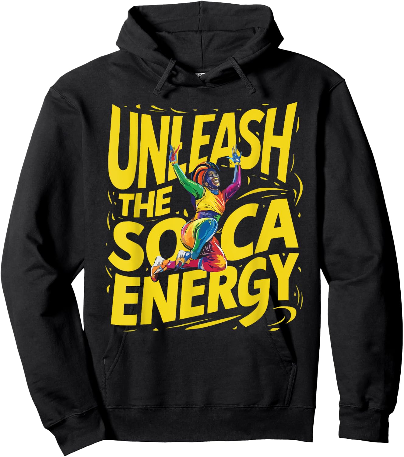 Soca Dancing Trinidad And Tobago Dancer Soca Music Hoodie - Hoodie | Black