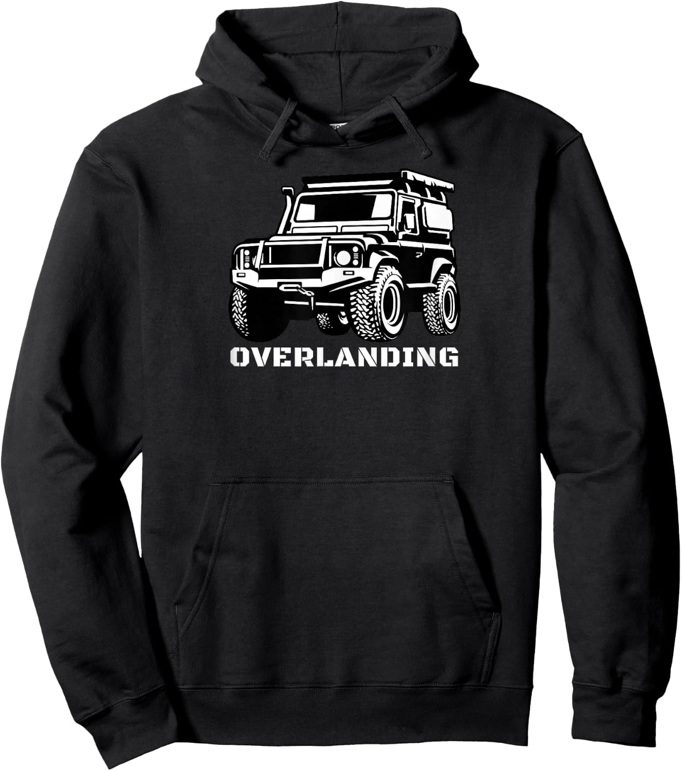 Overlanding Truck Gear Accessories, Overlanding Gear, SUV Hoodie - Hoodie | Black