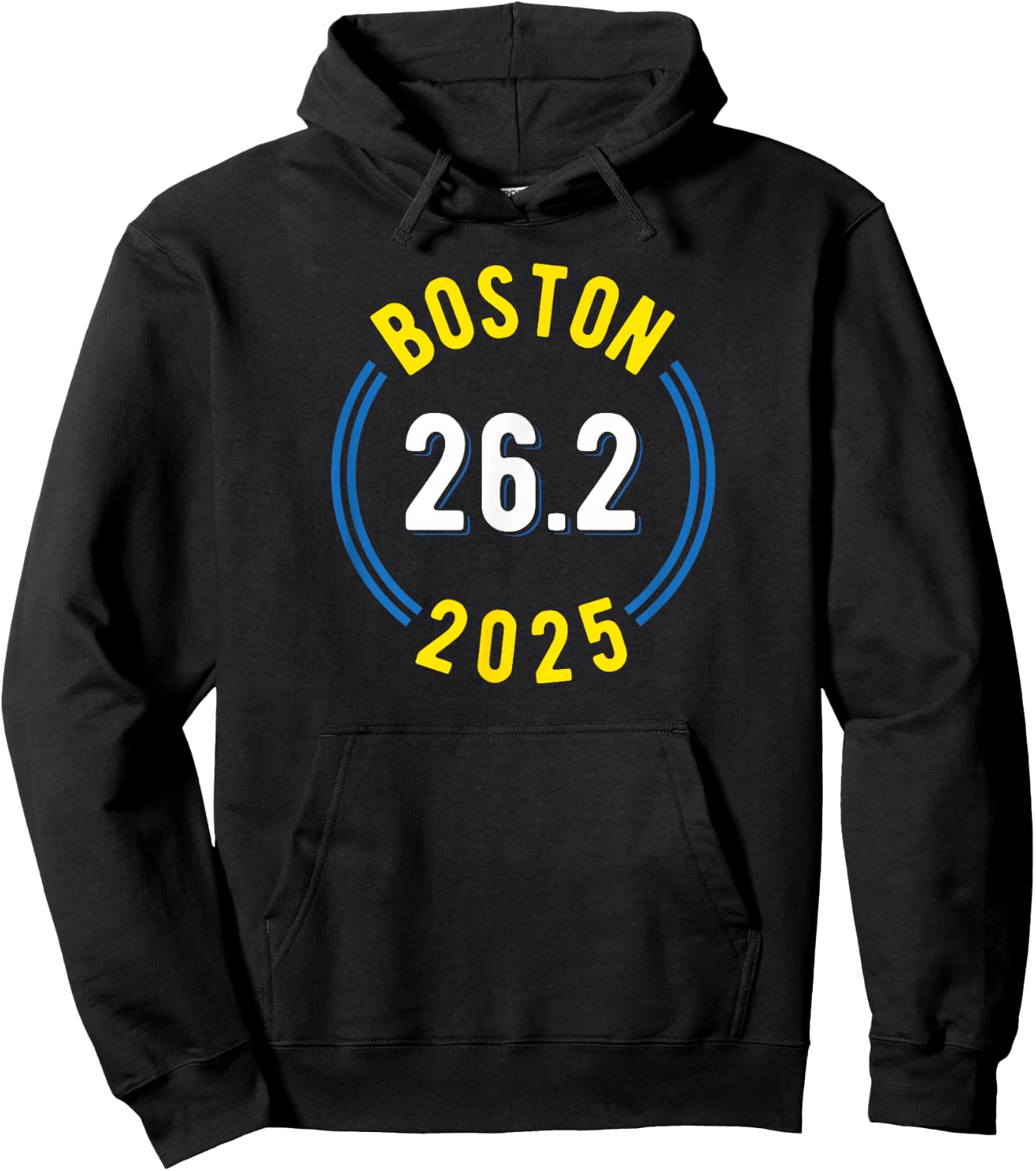 Boston 26.2 2025 Marathon Hoodie - Hoodie | Black