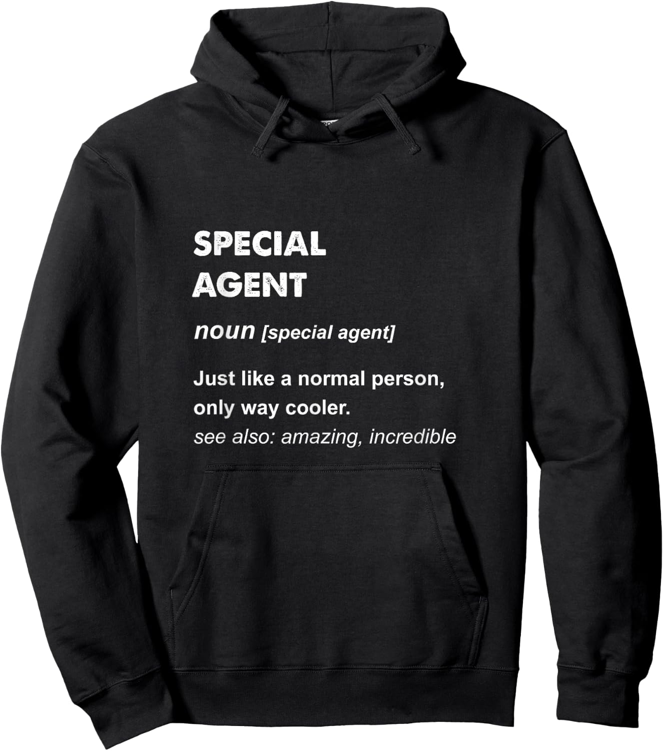 Special Agent Hoodie - Hoodie | Black