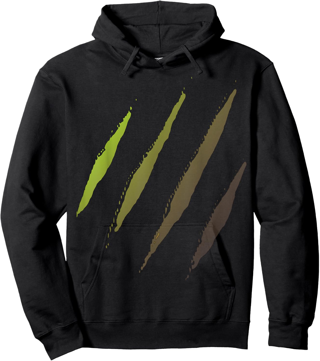Monster claw scratch Shirt Hoodie - Hoodie | Black