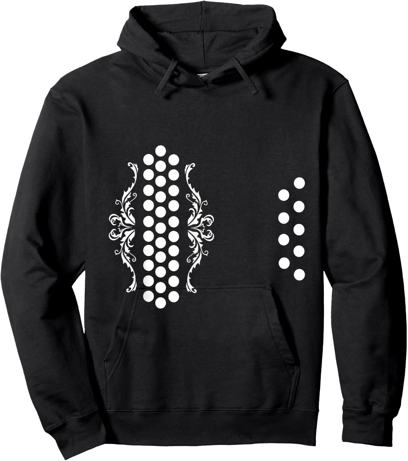 Novelty Mexican Air Accordion Musician Hobby Learn Musician Hoodie - Hoodie | Black