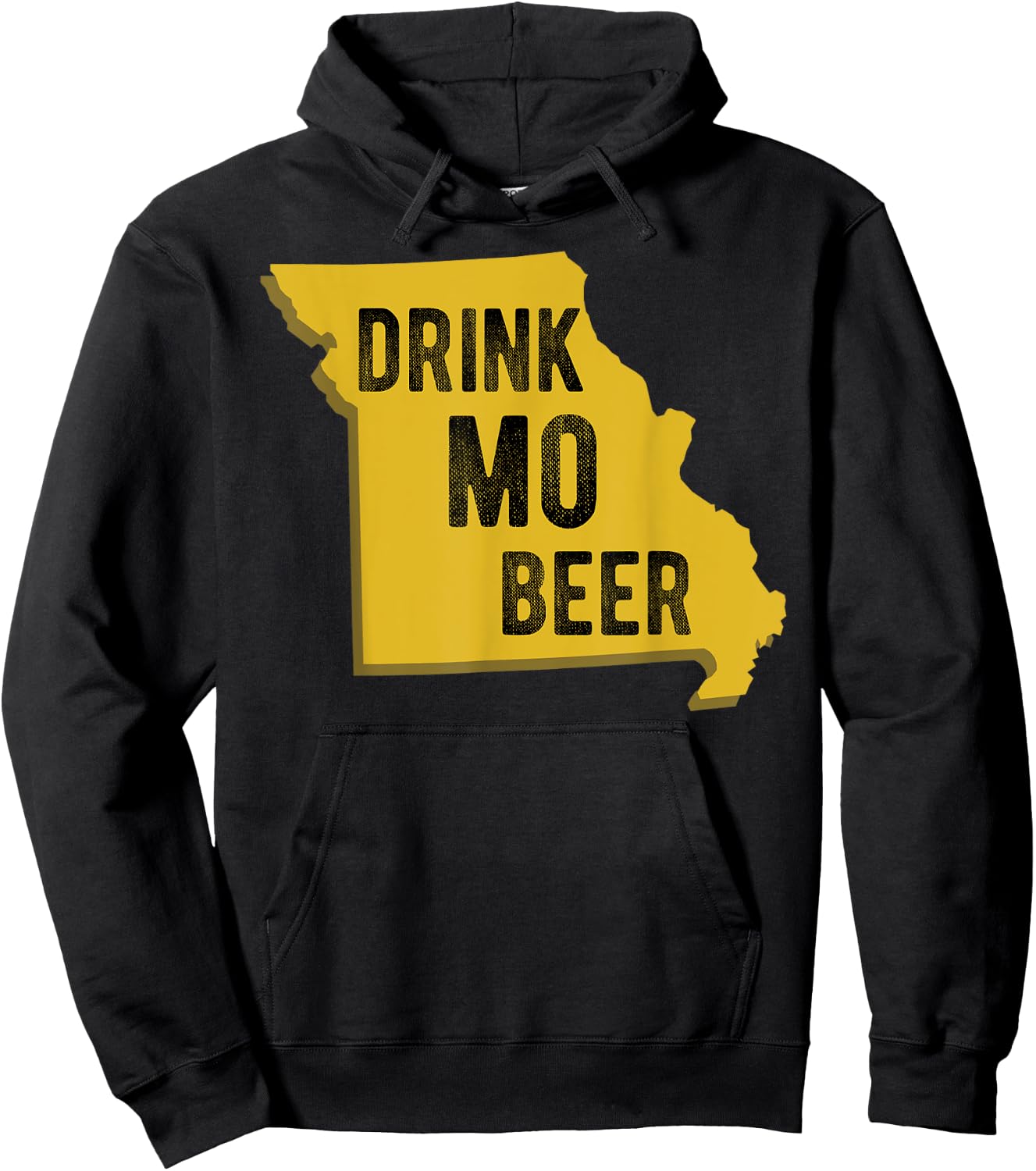 Drink MO Beer State Of Missouri St. Louis Kansas City Hoodie - Hoodie | Black