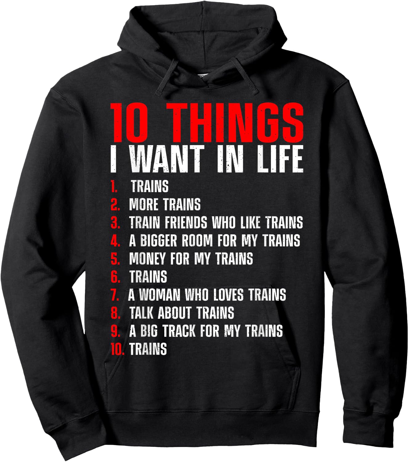 Cool Train Art Women Kids Railroad Model Train Lover Hoodie - Hoodie | Black