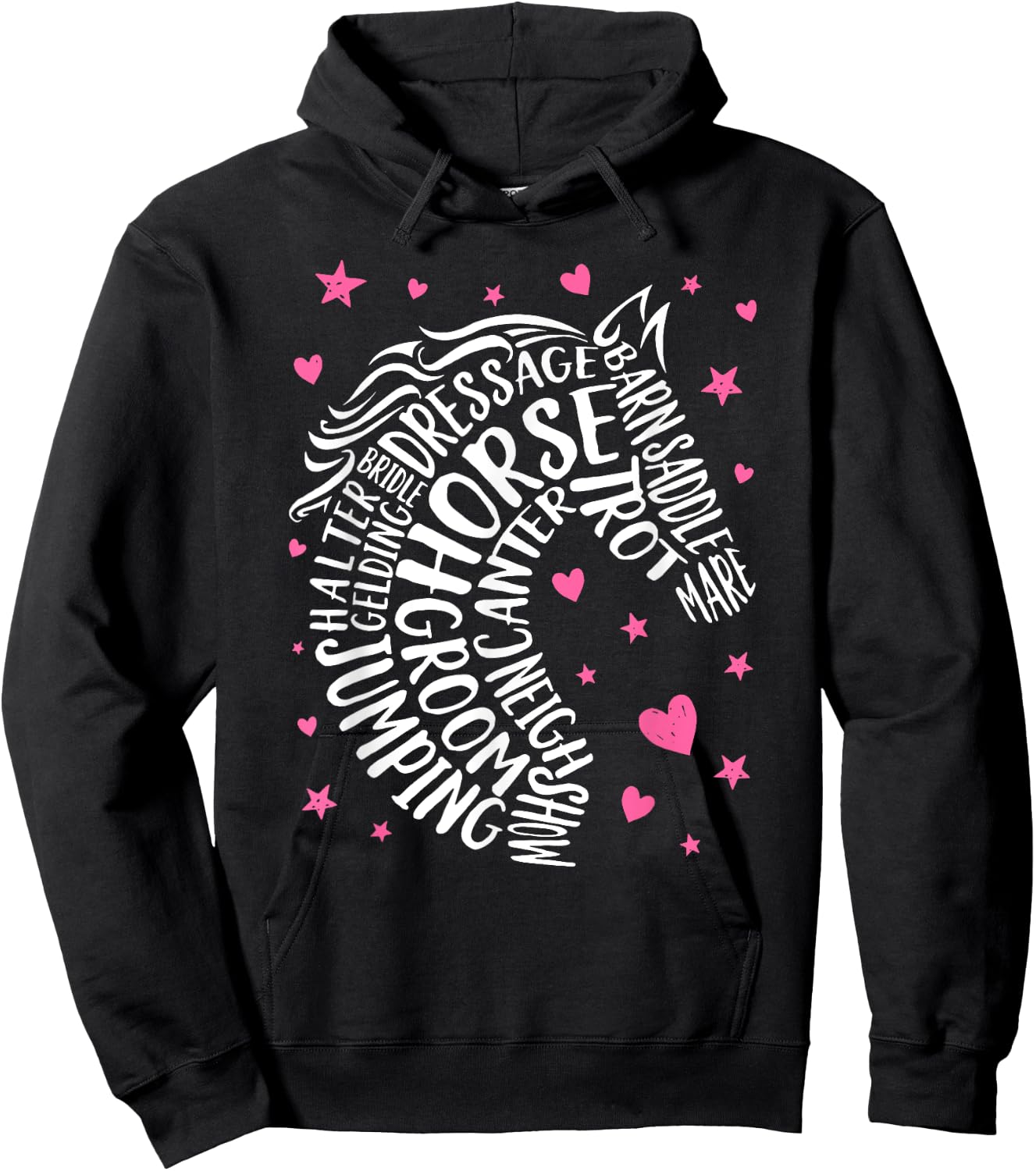 Horse Groom Funny Horse Riding Funny Groom Canter Make Trot Hoodie - Hoodie | Black