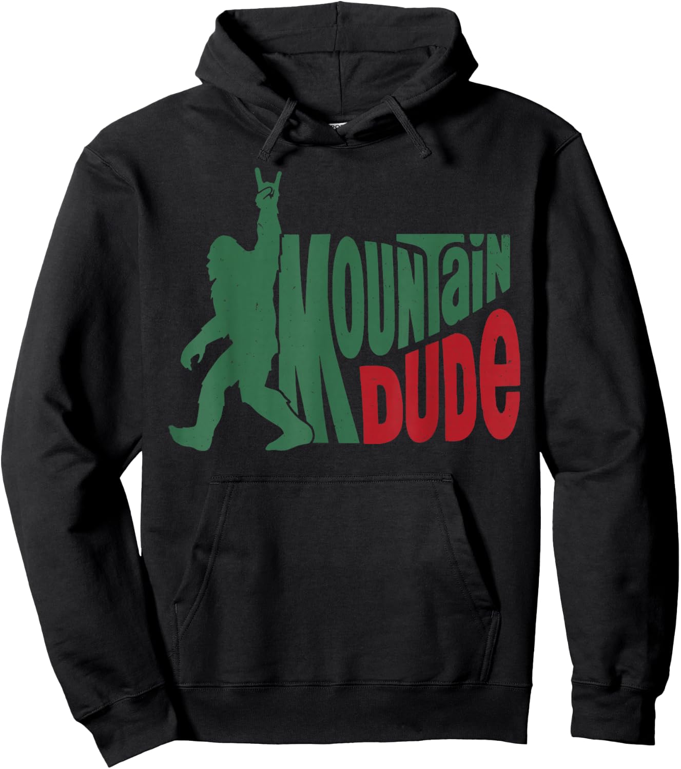 Bigfoot Mountain Dude Hoodie - Hoodie | Black