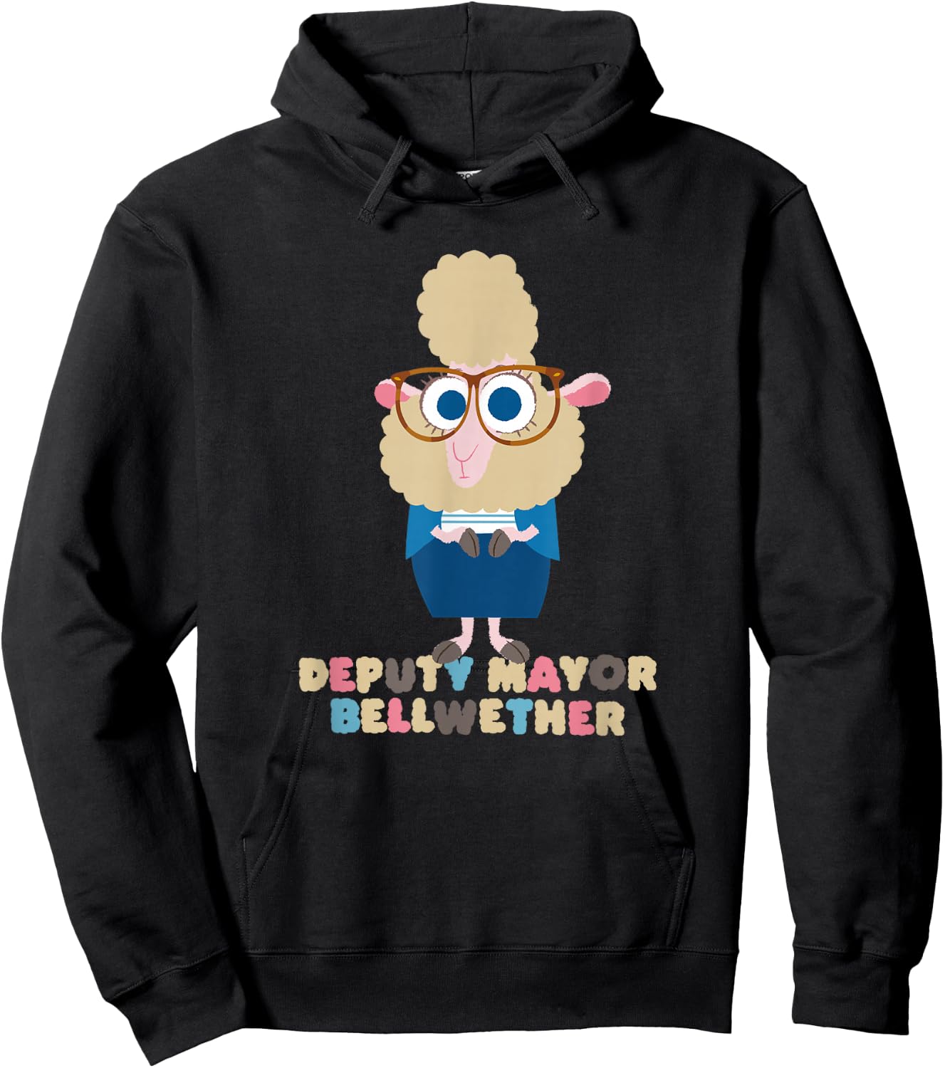 Disney Zootopia Assistant Mayor Bellwether Hoodie - Hoodie | Black