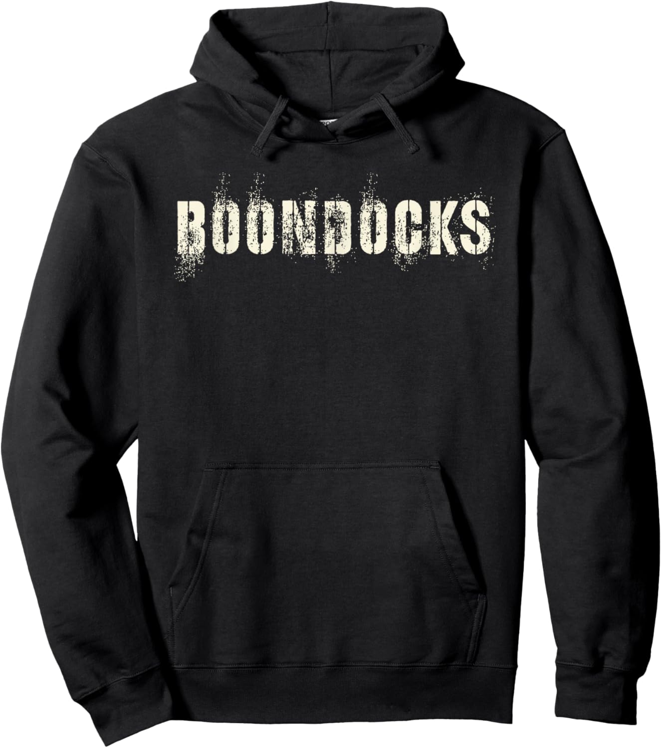Sarcastic Boondocks Proud Our Troops Military Veterans Fubar Hoodie - Hoodie | Black