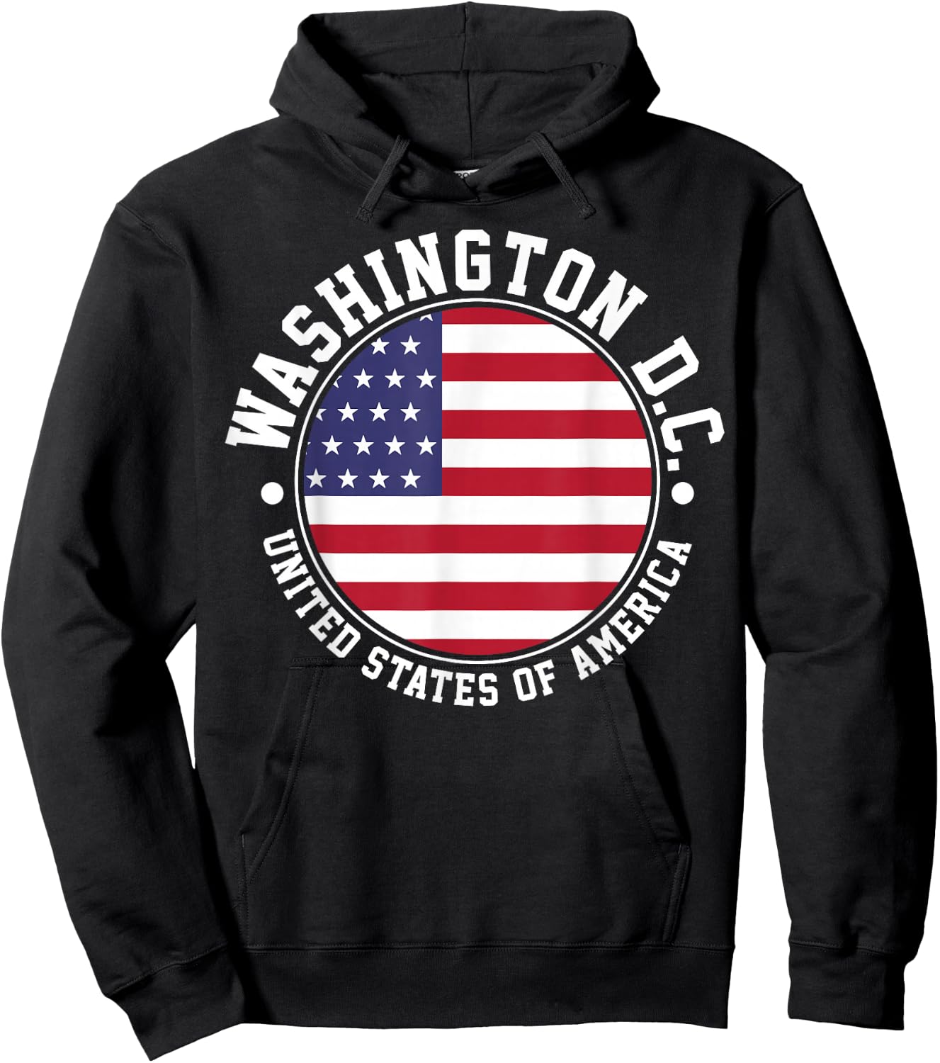 Washington D.C. Hoodie - Hoodie | Black