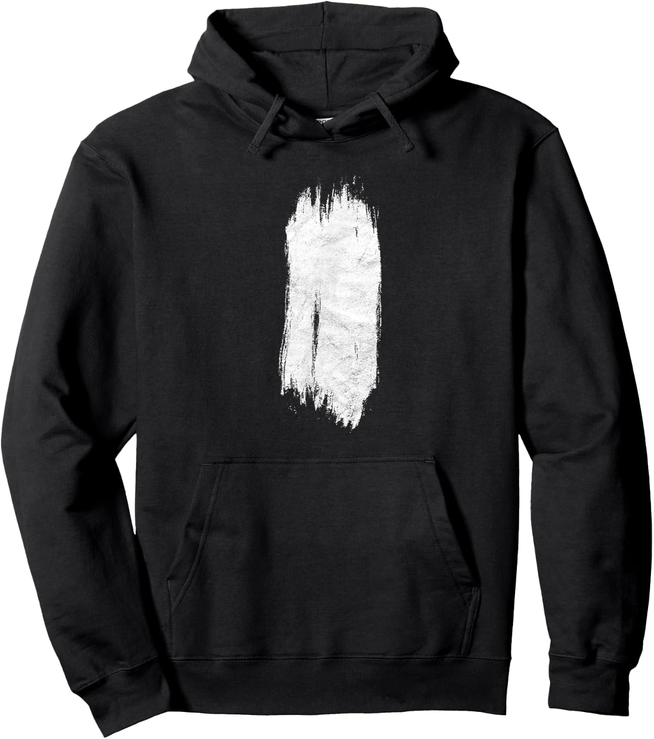 White Blaze Appalachian Trail Minimalist Hiking Graphic Hoodie - Hoodie | Black