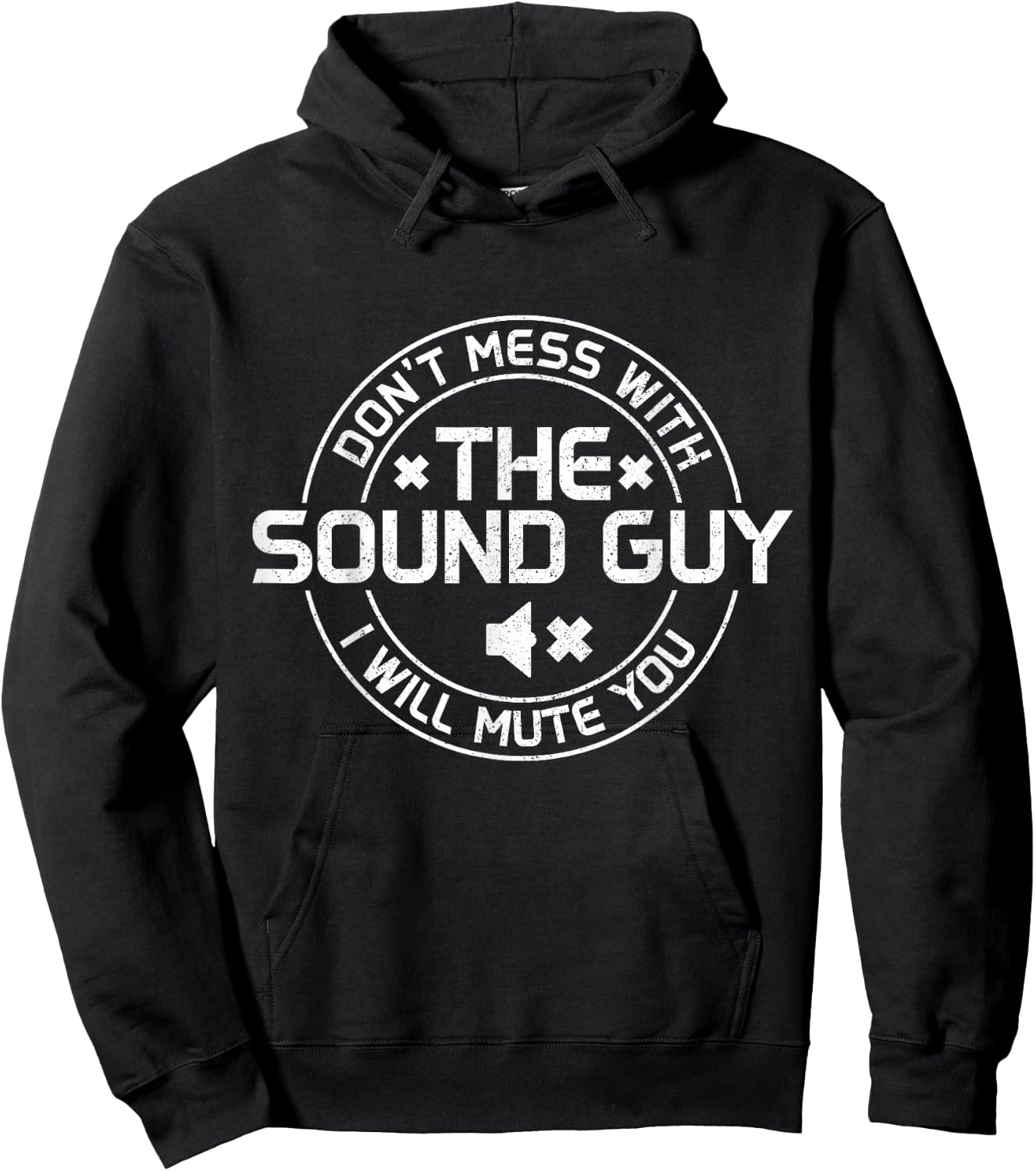 Sound Guy Audio Engineer Sound Technician Funny Hoodie - Hoodie | Black