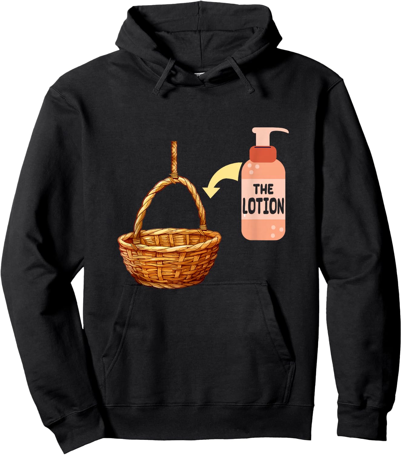 Put the Lotion in the Basket Halloween Costume Parody Art Hoodie - Hoodie | Black