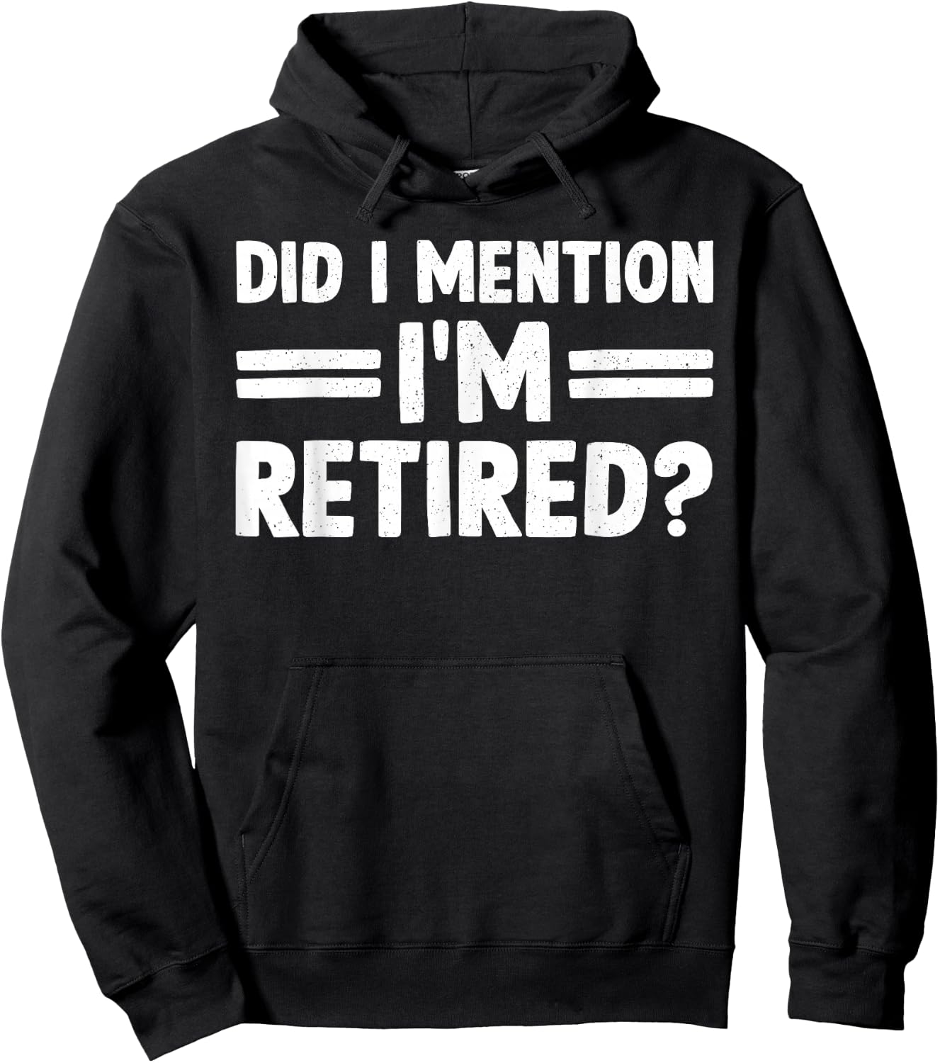 Funny Retirement Gift Retired Accessories & Stuff -Adults, Kids Black Cotton 60%, Polyester 40% Short Sleeve Classic Fit Small Hoodie - Hoodie | Black