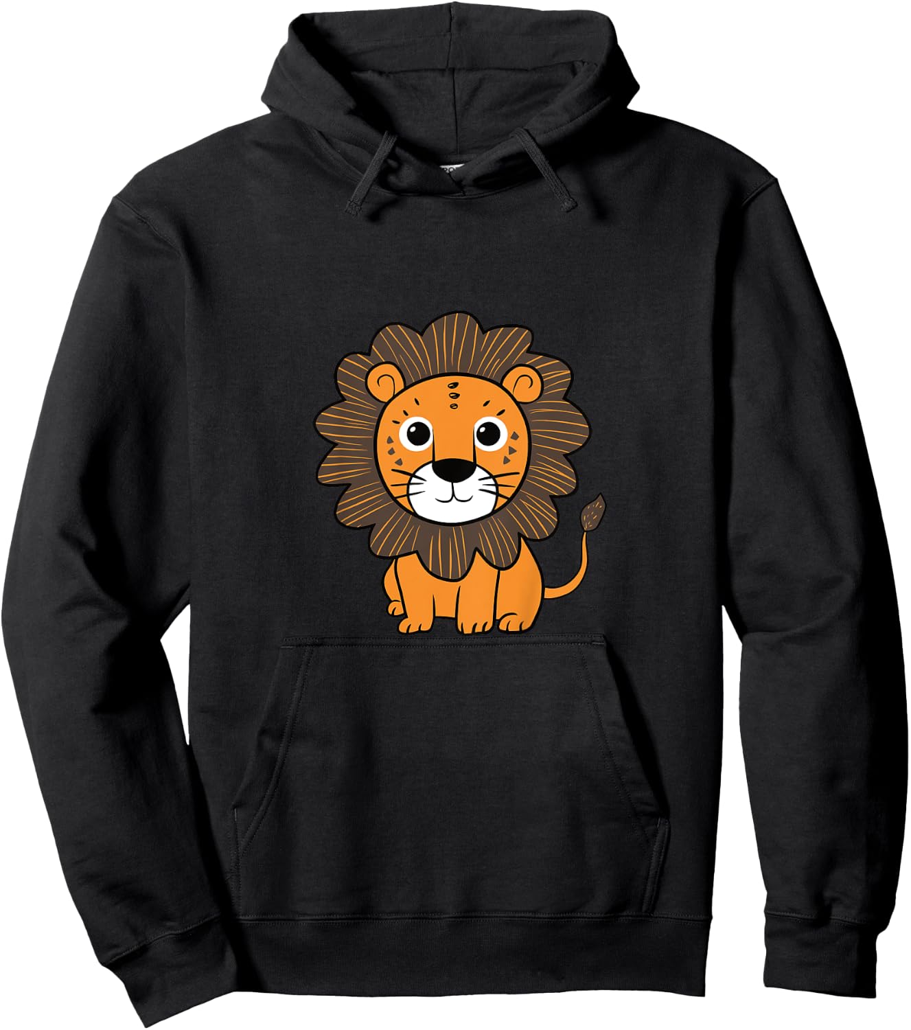 Kids lion for kids Hoodie - Hoodie | Black