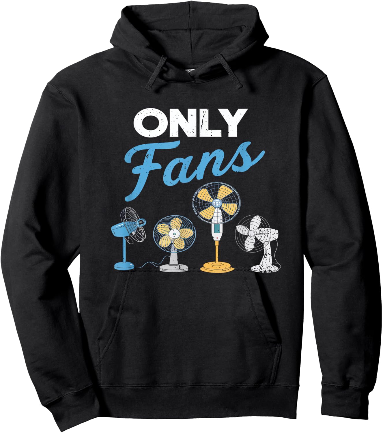 Only Fans Funny Gag Joke Adulh Humor Gag Hoodie - Hoodie | Black