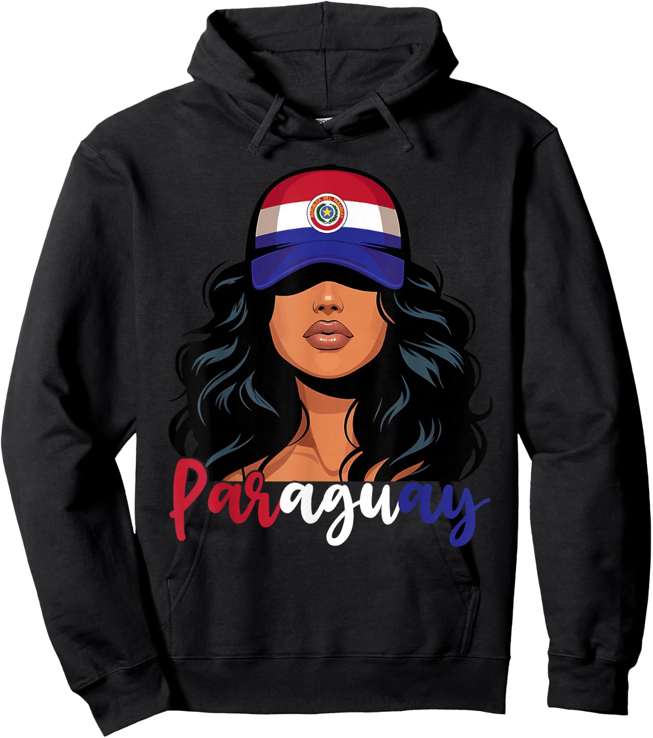 Paraguayan Girl Paraguay Flag Proud Paraguaya Women Hoodie - Hoodie | Black