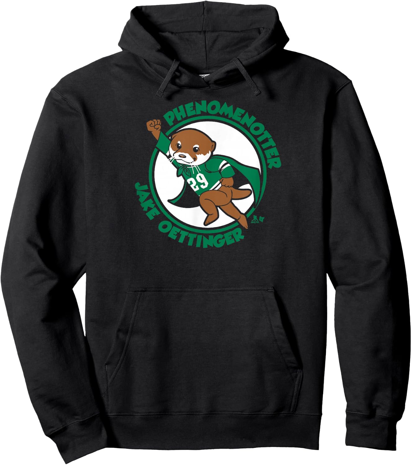 Jake Oettinger - Phenomenotter - Dallas Hockey Hoodie - Hoodie | Black