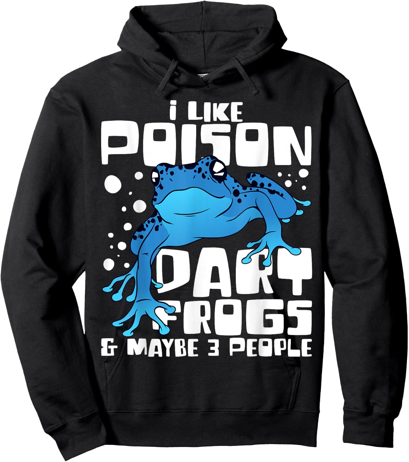 Poison Dart Frog Funny Animals Pet Hoodie - Hoodie | Black