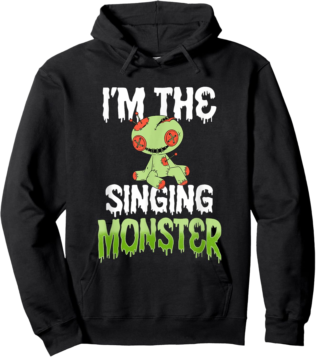 I'm The Singing Monster Matching Family Halloween Hoodie - Hoodie | Black