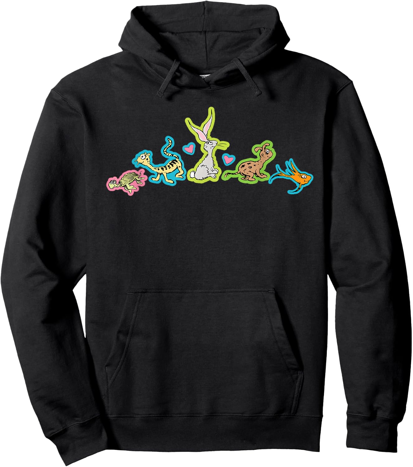 Dr. Seuss Pet Family Hoodie - Hoodie | Black