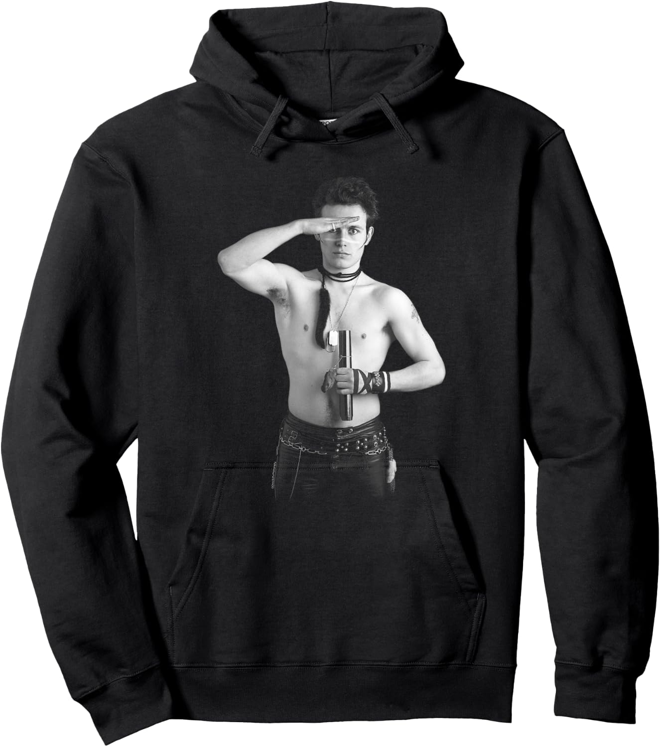 Chris Duffy Photography Saluting Adam Ant Hoodie - Hoodie | Black