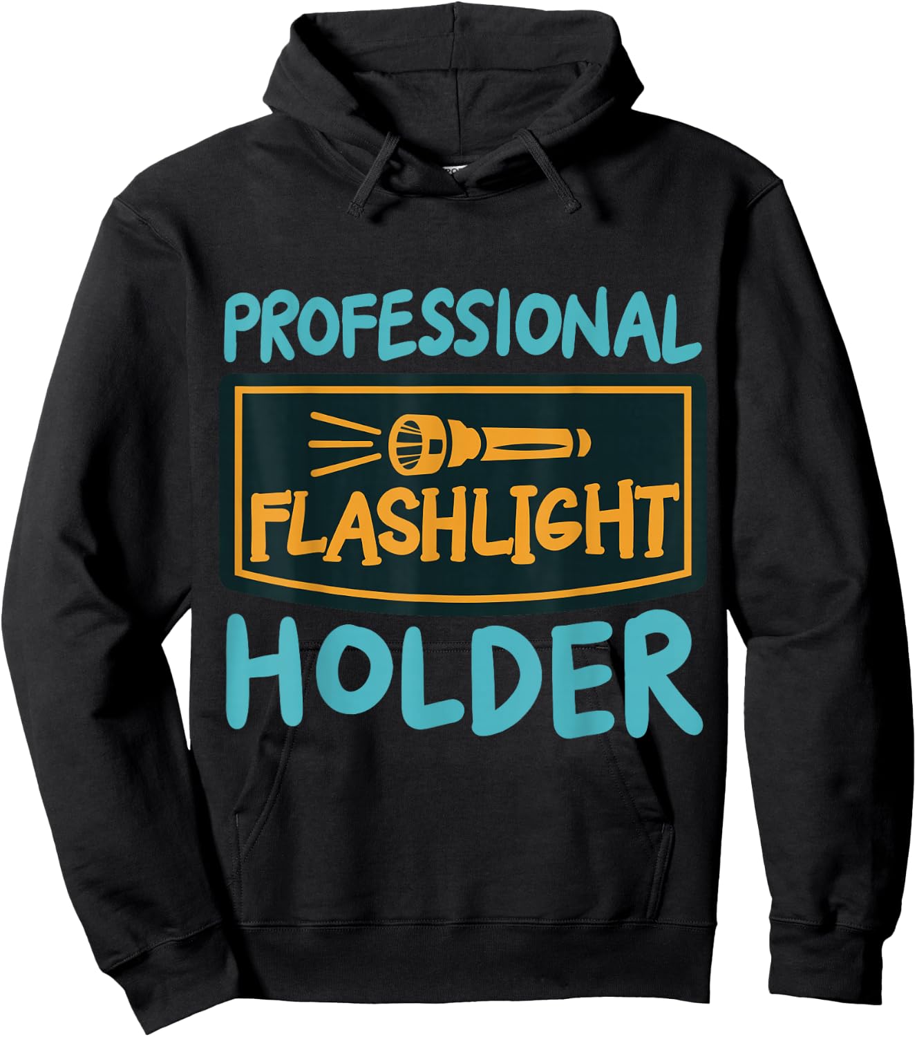 Professional Flashlight Holder Hoodie - Hoodie | Black