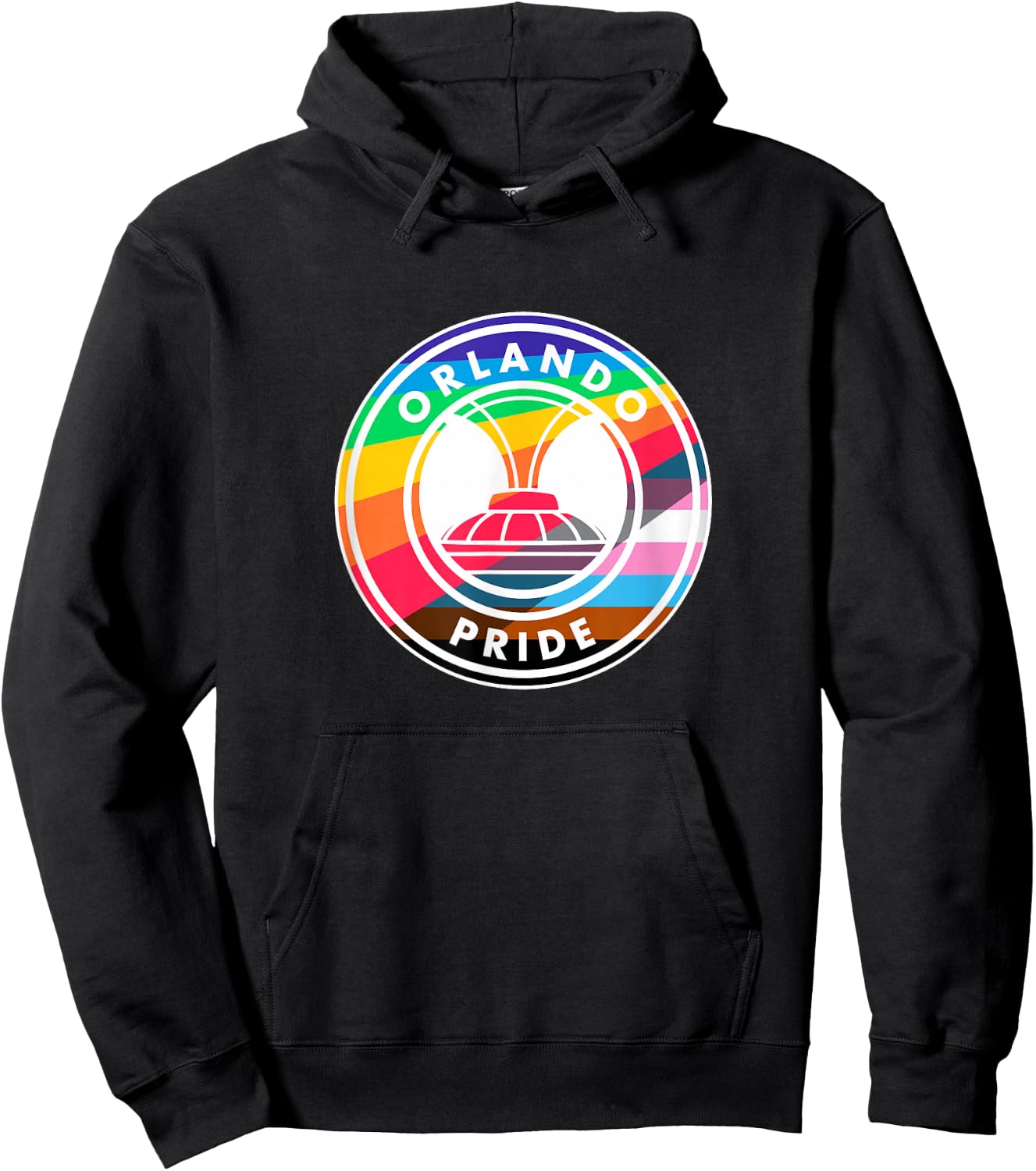 NWSL Orlando Pride Proud Crest Hoodie - Hoodie | Black