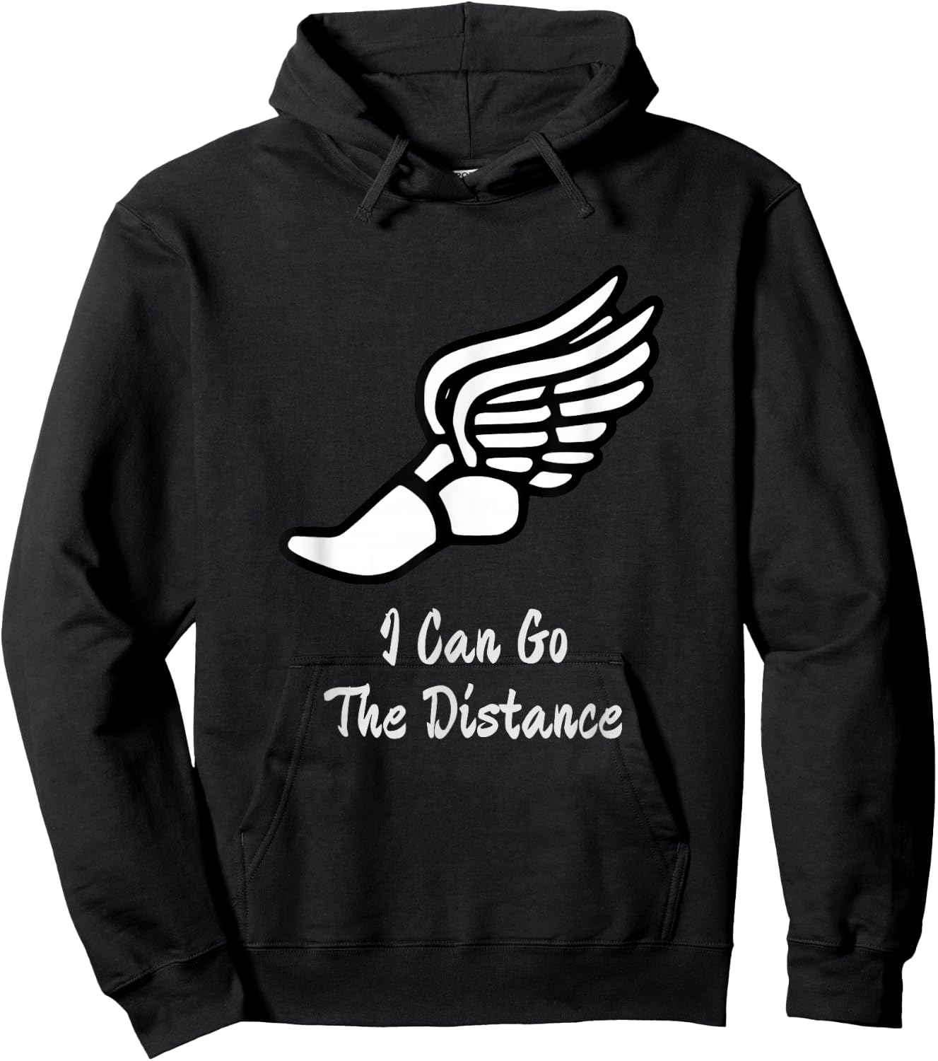 I Can Go The Distance - Cross Country Running Hoodie - Hoodie | Black