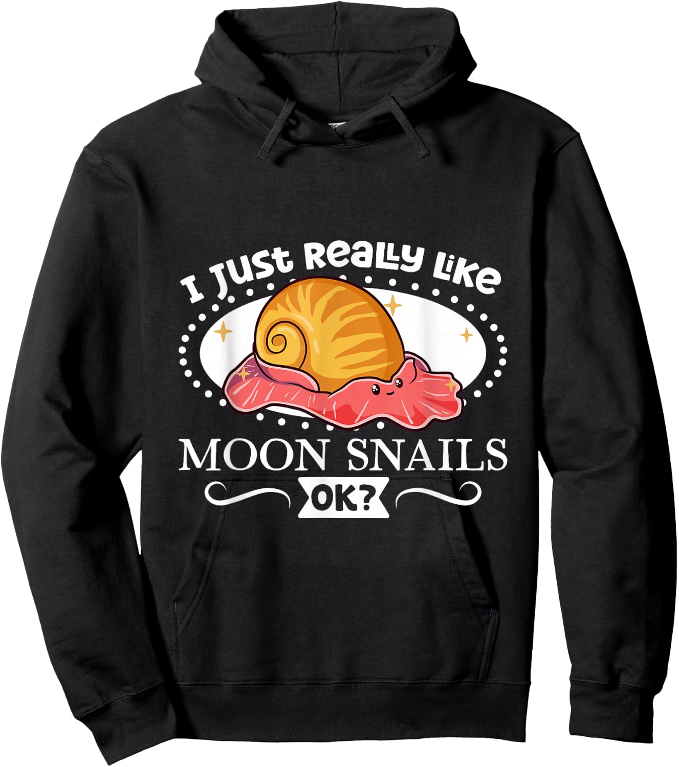 I just really like my Moon Snail Hoodie - Hoodie | Black