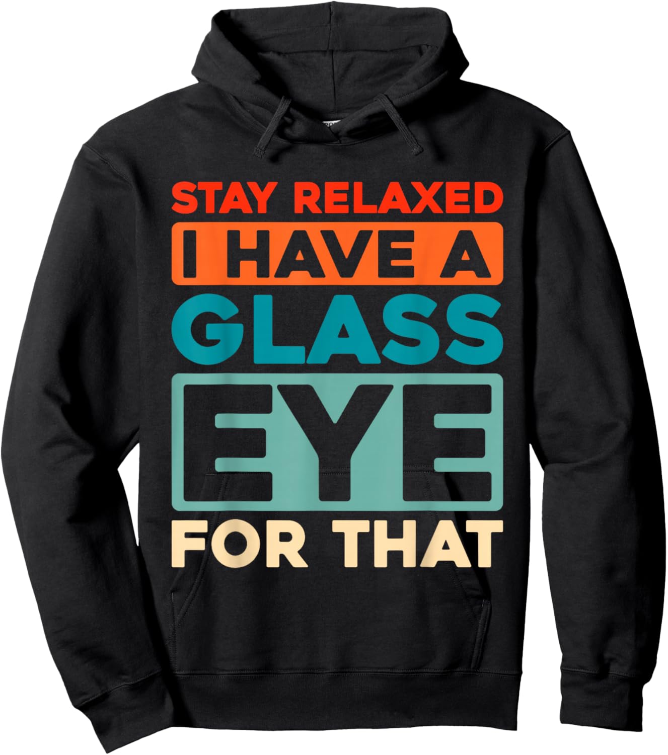 Retro Ocularist Eye Care - Eyes Prosthetic Vintage Ocularist Hoodie - Hoodie | Black