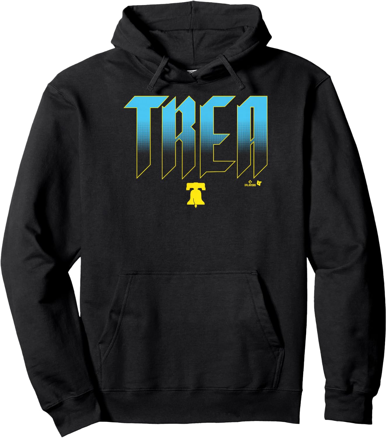 Trea Turner: Philadelphia City Edition Text Hoodie - Hoodie | Black